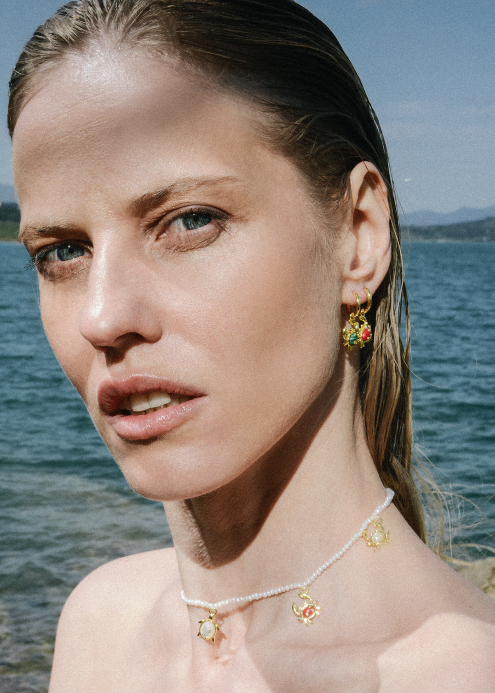 Single Crab Earring