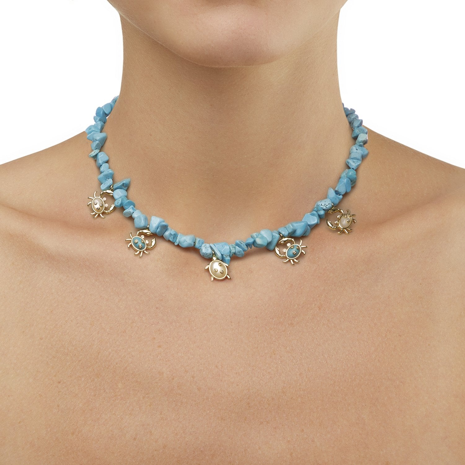 Turquoise Sea Animal Necklace