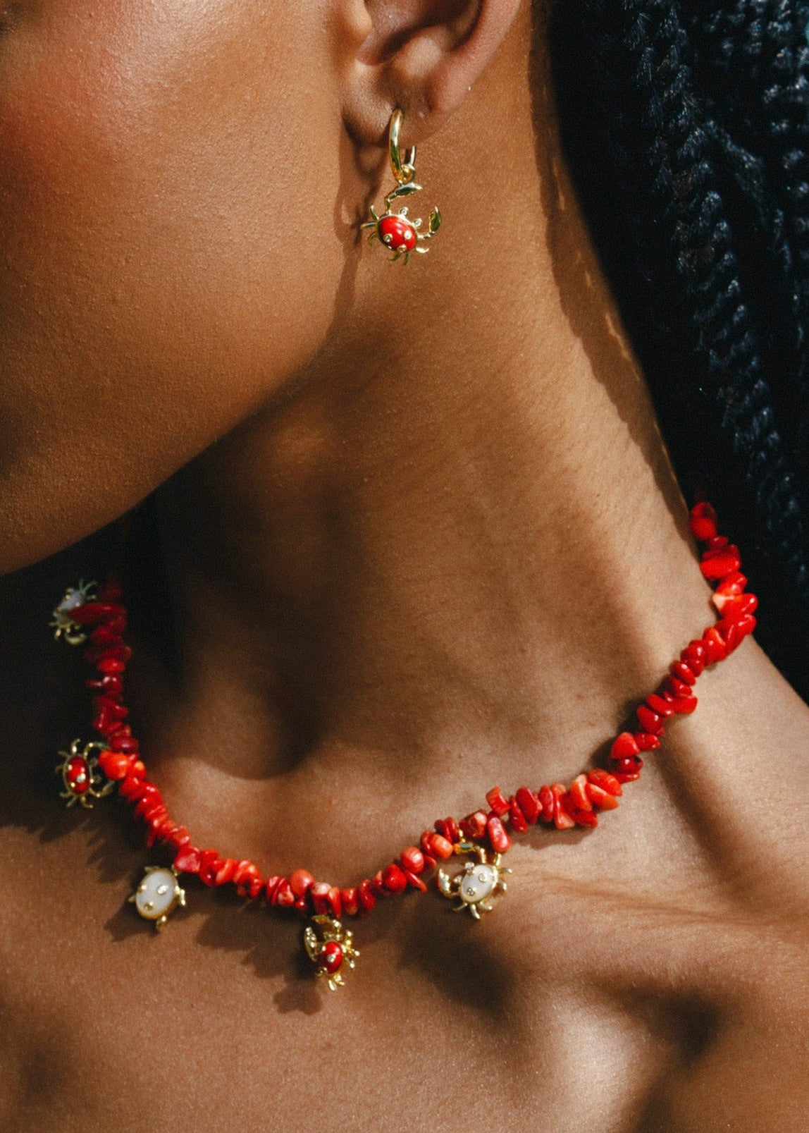 Coral Sea  Animal Necklace