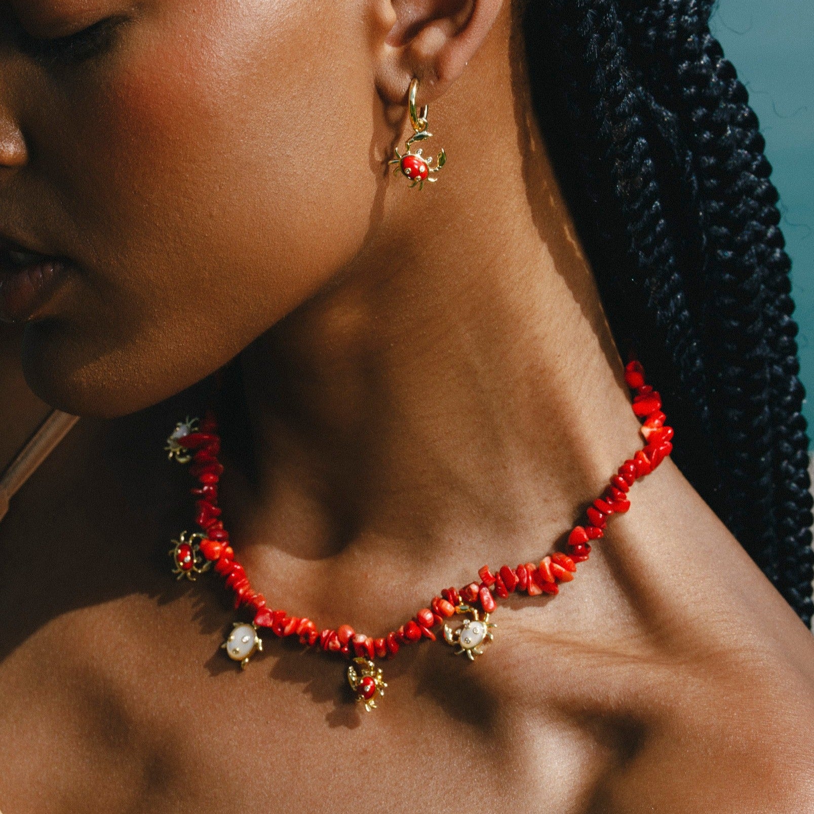 Coral Sea  Animal Necklace