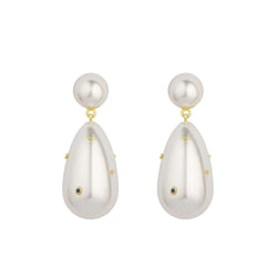 Drop Pearl Earrings