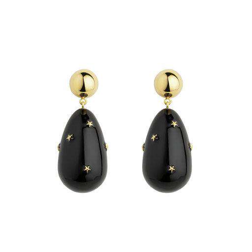 Large Galaxy Drop Earrings