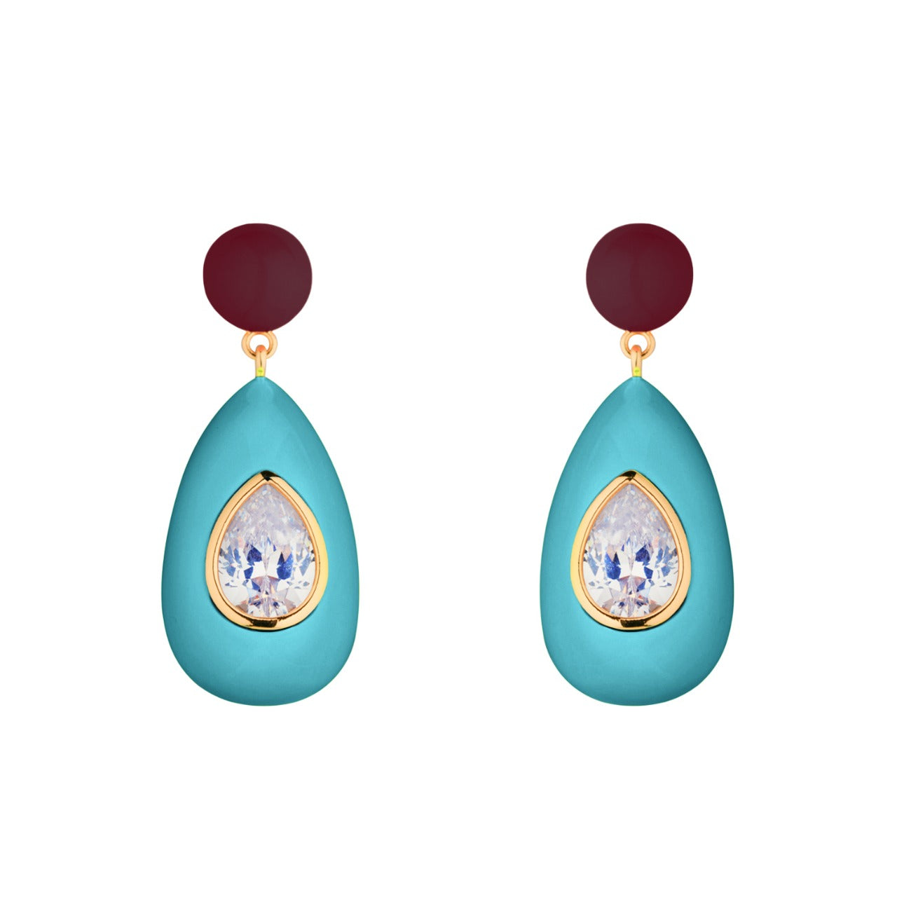 Crystal Drop Earrings