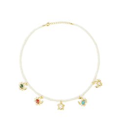 Pearl Sea  Animal Necklace