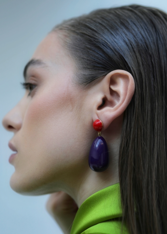 Large Drop Earrings