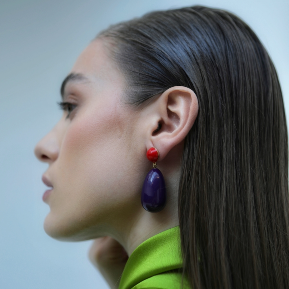 Large Drop Earrings