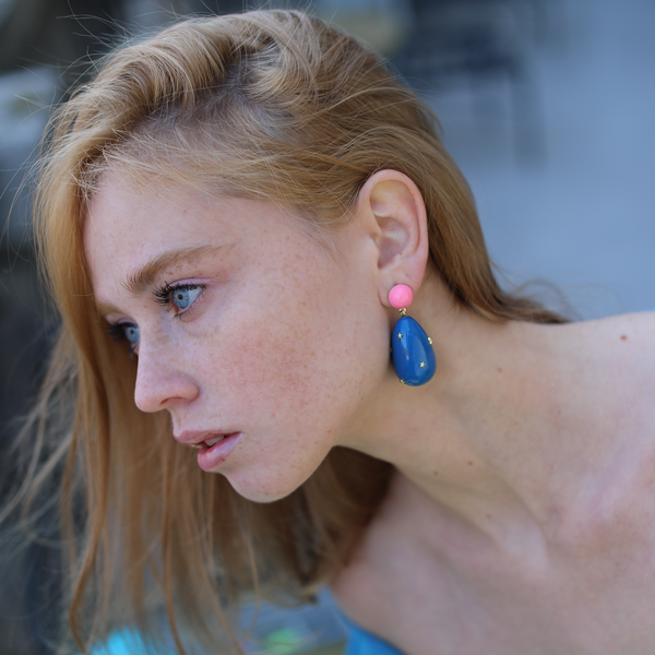 Star-Drop Earrings