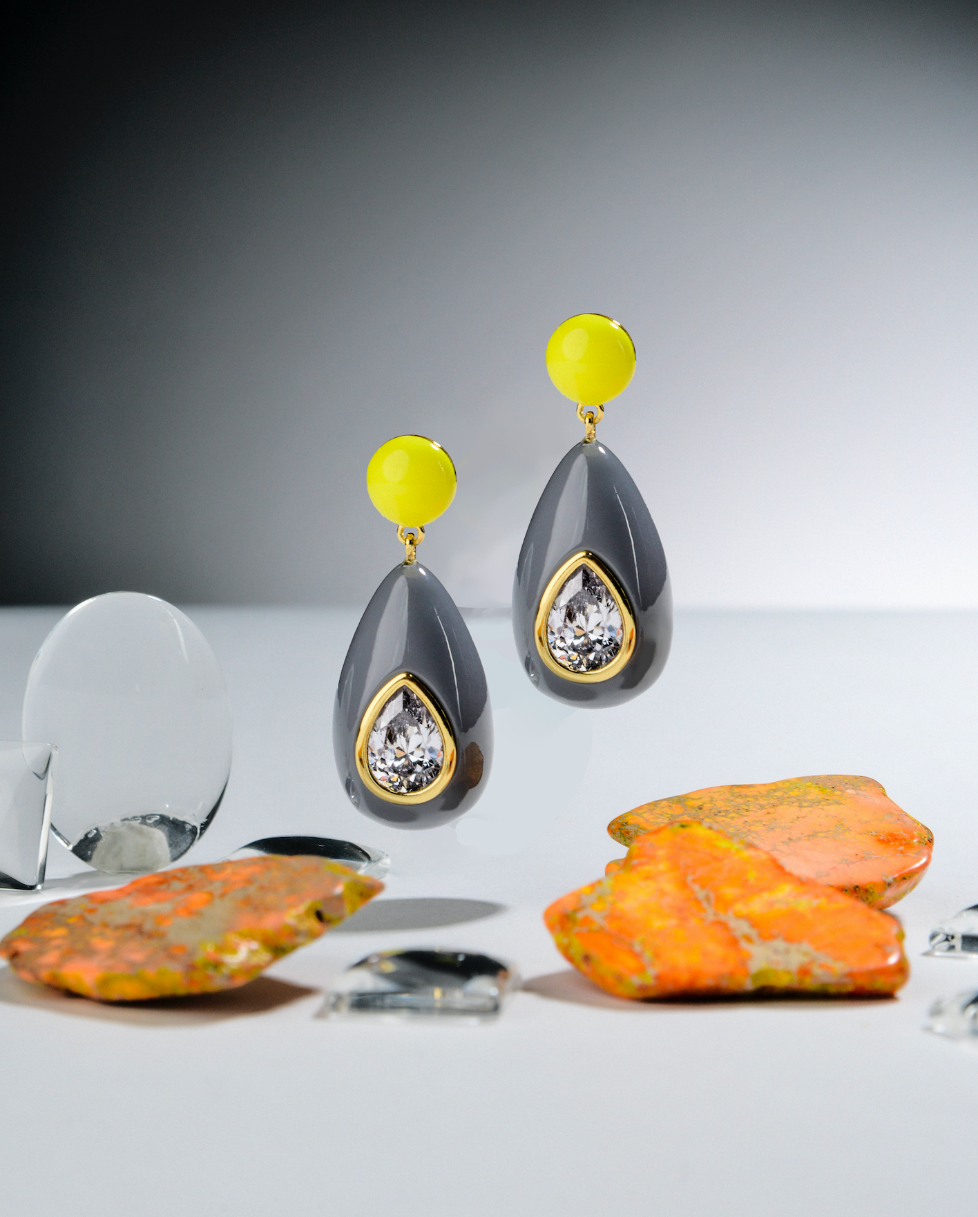 Crystal Drop Earrings