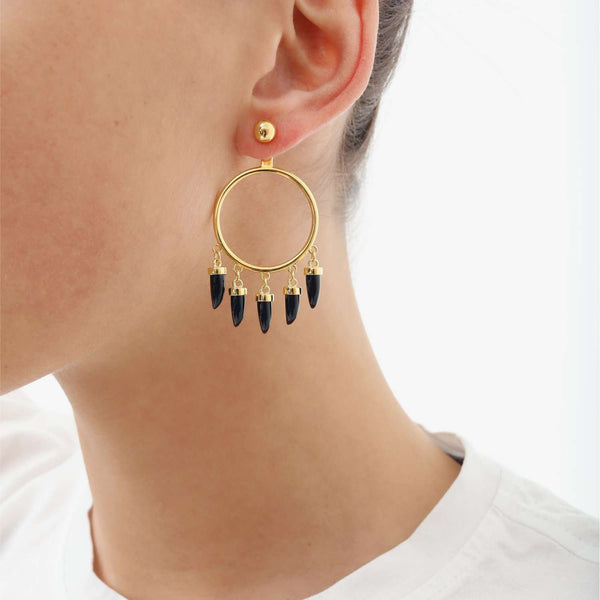 Buy online capsule pair Earrings | ESHVI