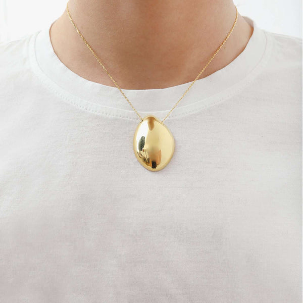 Drop Shape  Large Necklace