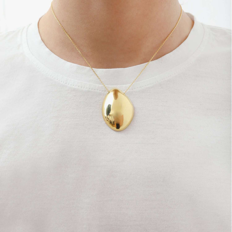 Drop Shape  Large Necklace