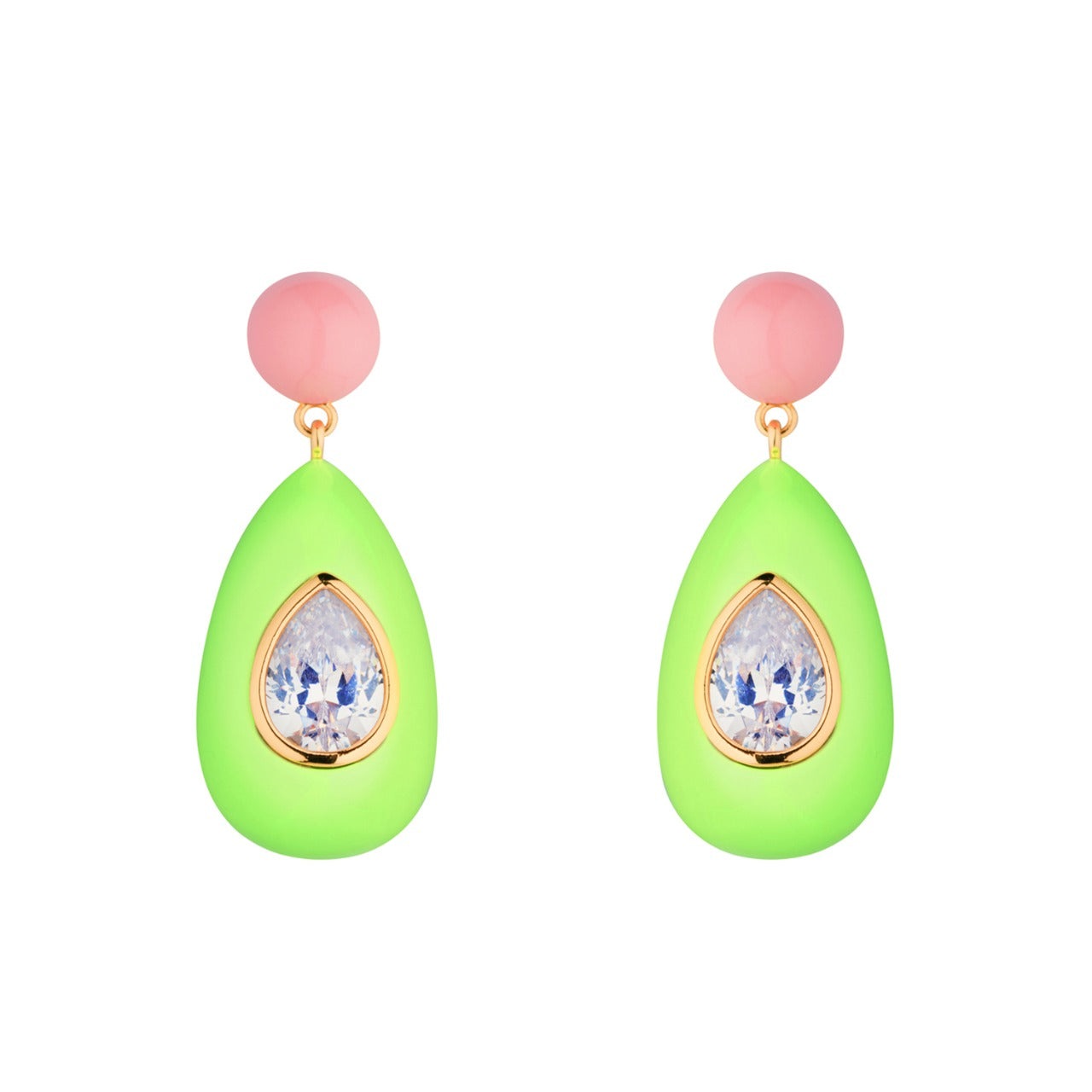 Crystal Drop Earrings