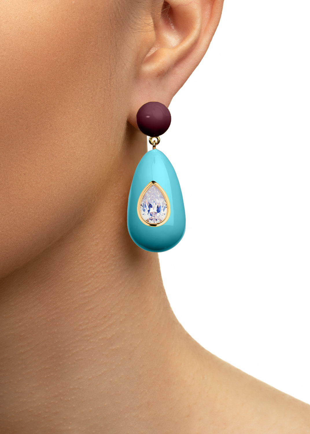 Crystal Drop Earrings