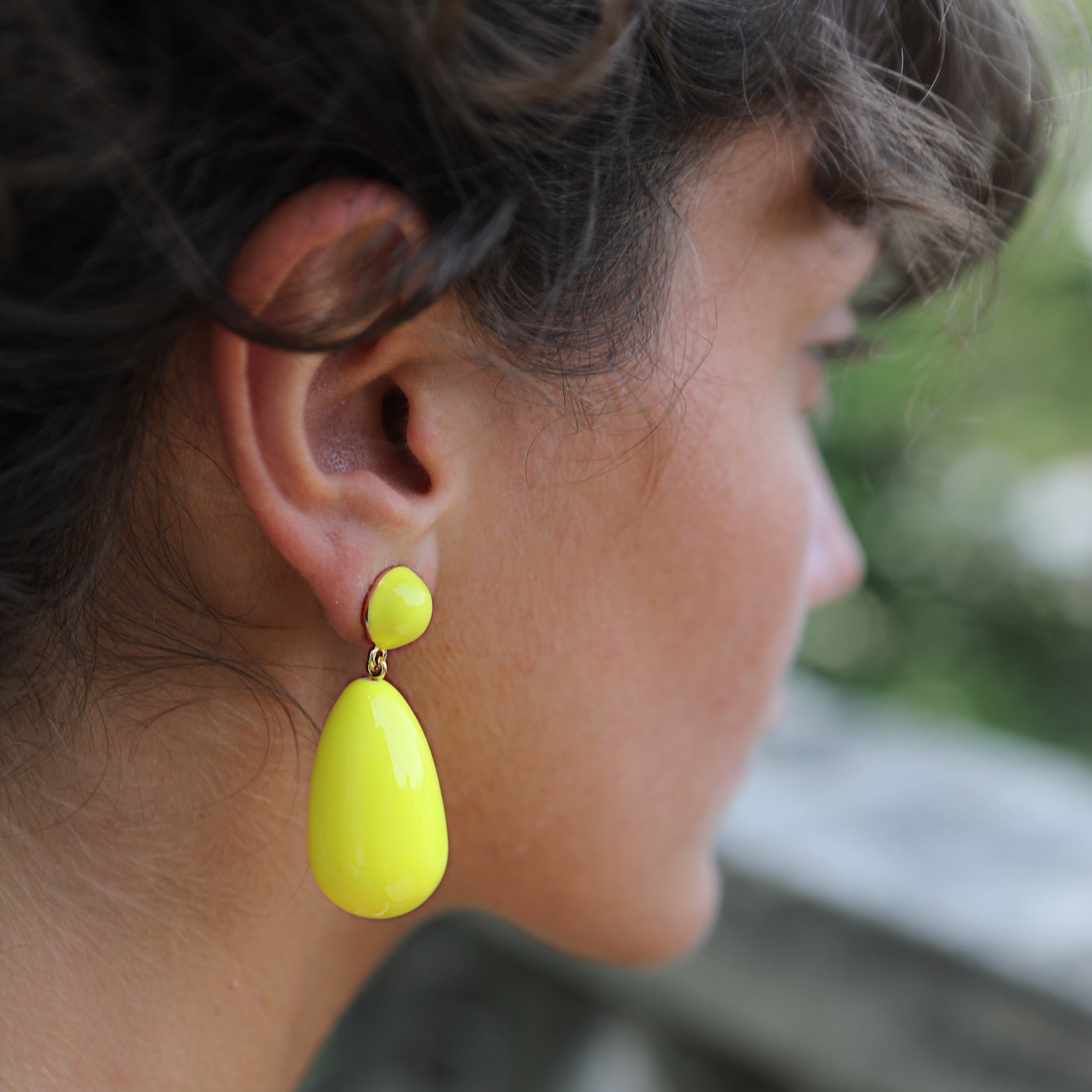 Large Drop Earrings