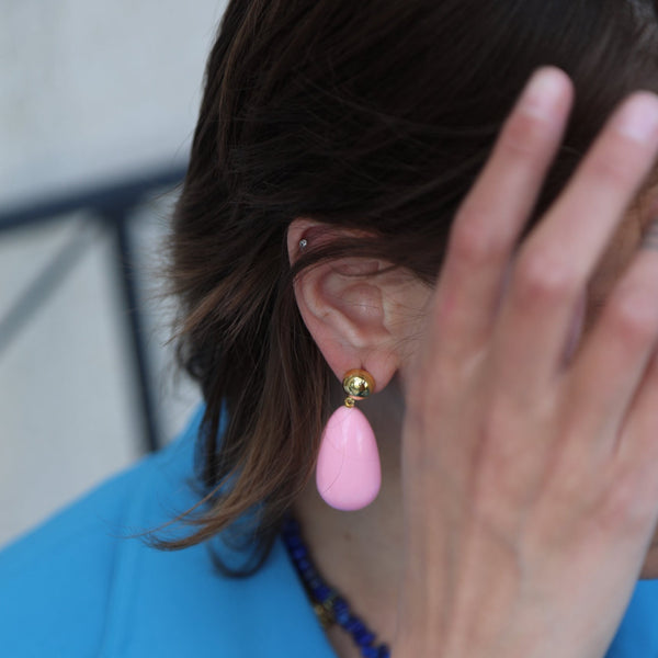 Gold Drop Earrings