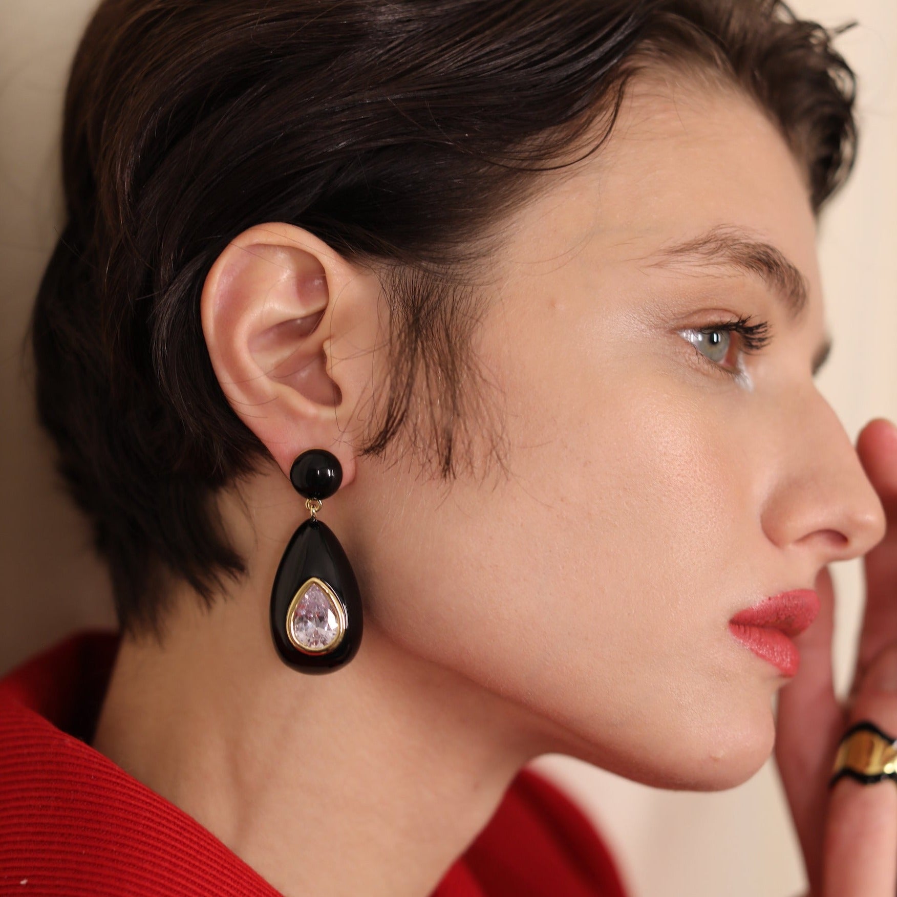Crystal Drop Earrings