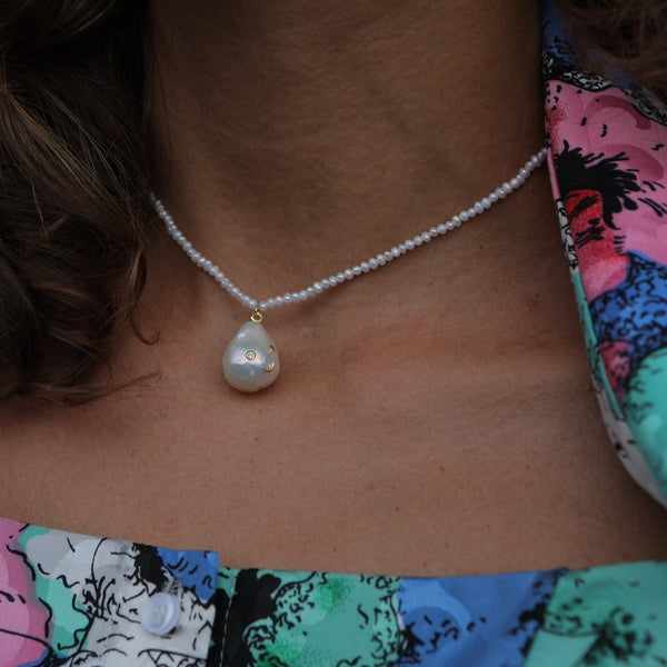 Baroque Pearl Necklace