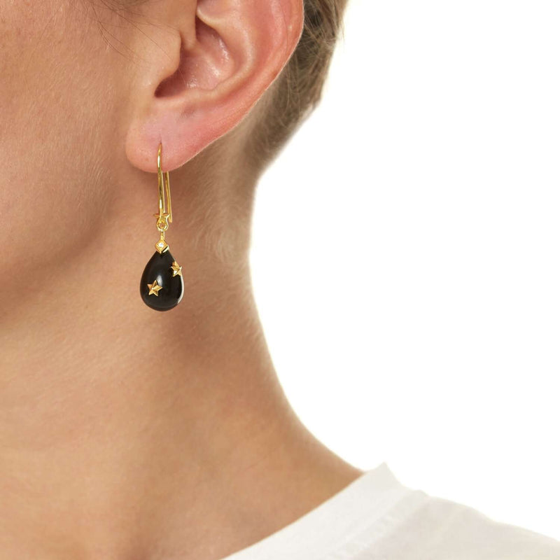Black Onyx Earrings