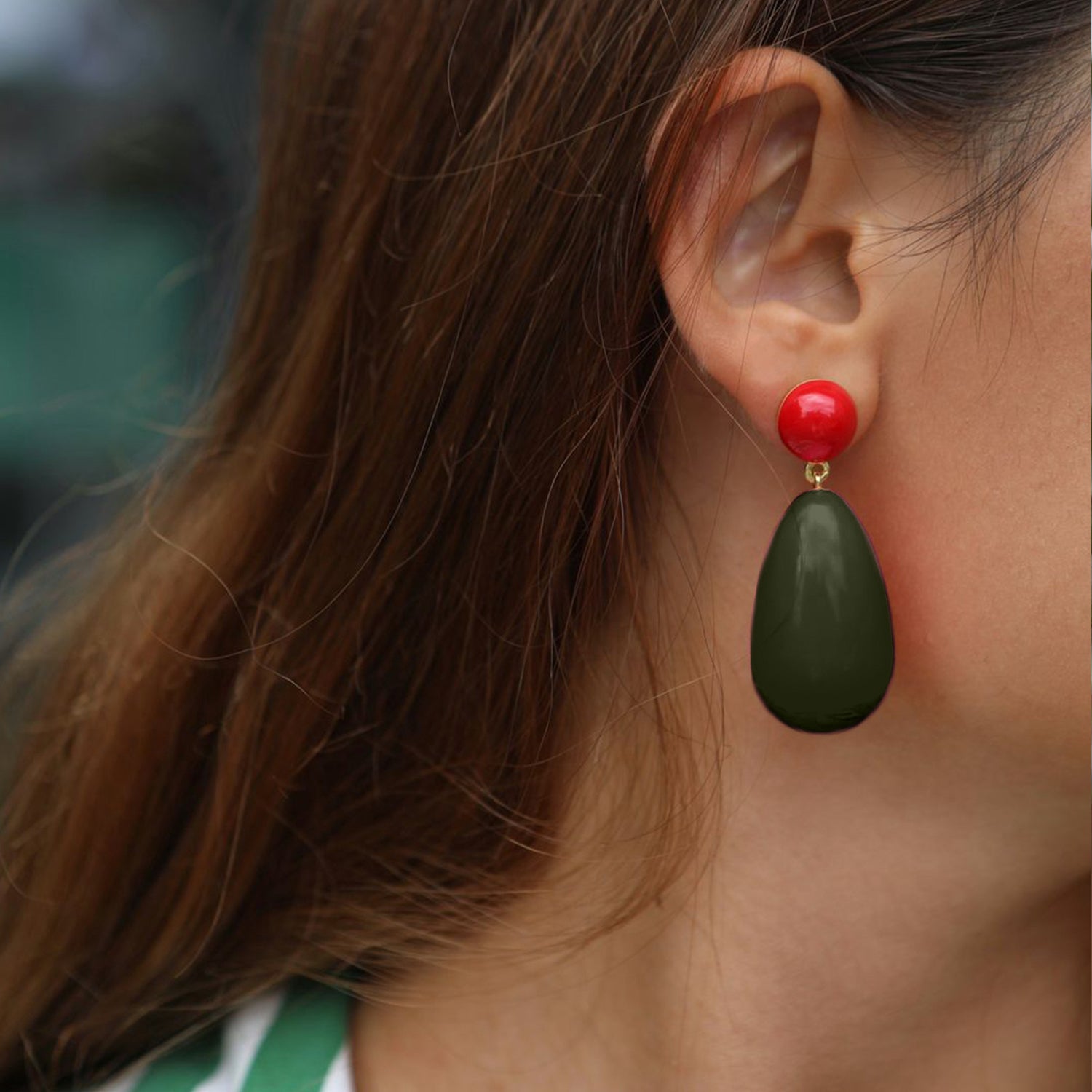 Large Drop Earrings