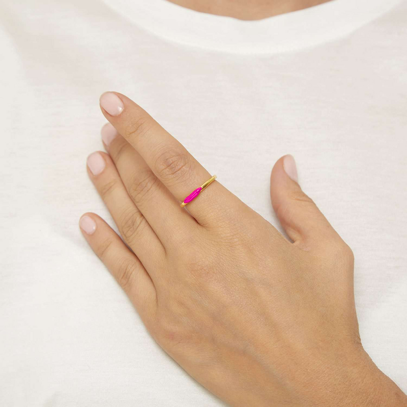 Pink Lips Ring